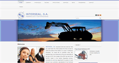 Desktop Screenshot of interseal.com