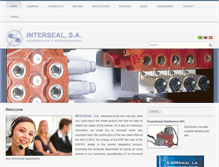 Tablet Screenshot of interseal.com