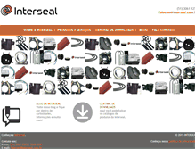 Tablet Screenshot of interseal.com.br